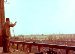 اربعین 57: سخنرانی تاریخی استاد سید علی‌اکبر پرورش در میدان امام(ره)